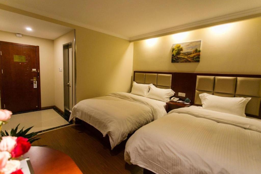 Greentree Inn Suzhou Guanqian Street Leqiao Metro Station Bagian luar foto