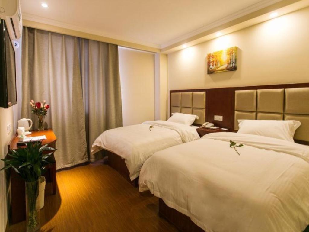 Greentree Inn Suzhou Guanqian Street Leqiao Metro Station Bagian luar foto