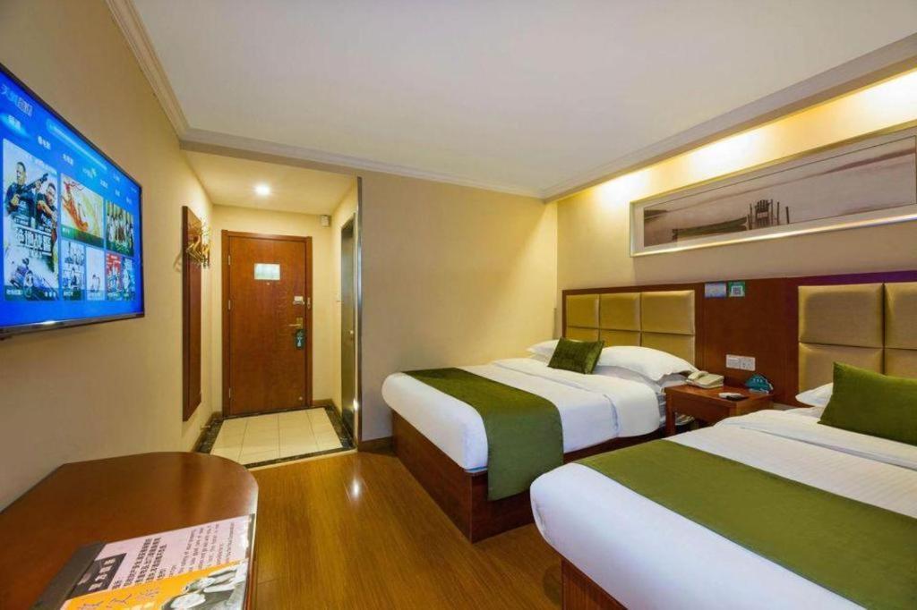 Greentree Inn Suzhou Guanqian Street Leqiao Metro Station Bagian luar foto