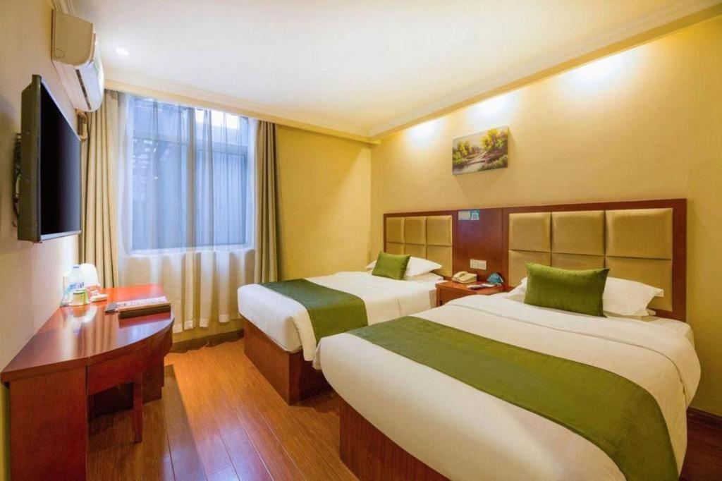 Greentree Inn Suzhou Guanqian Street Leqiao Metro Station Bagian luar foto