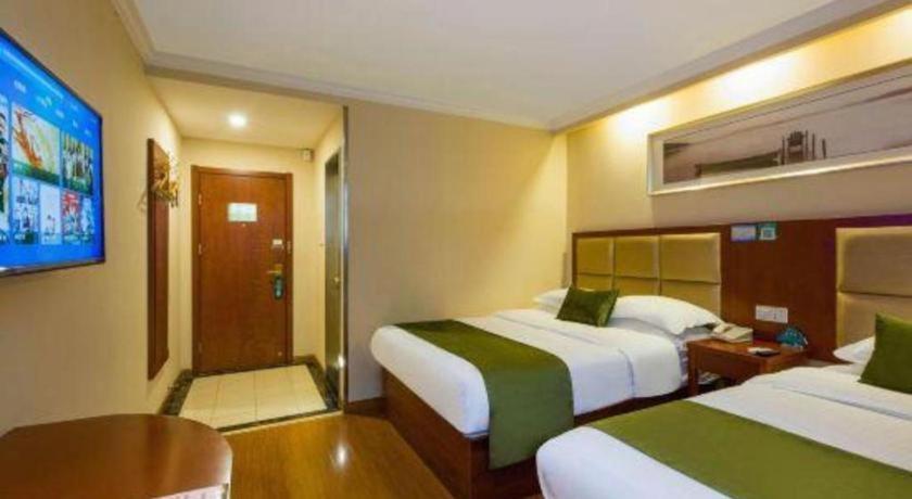 Greentree Inn Suzhou Guanqian Street Leqiao Metro Station Bagian luar foto