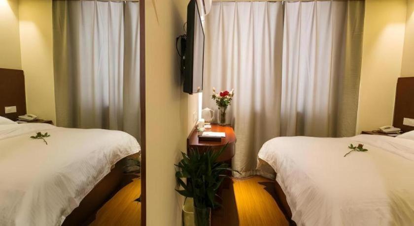 Greentree Inn Suzhou Guanqian Street Leqiao Metro Station Bagian luar foto