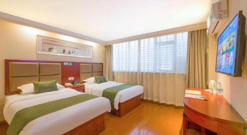 Greentree Inn Suzhou Guanqian Street Leqiao Metro Station Bagian luar foto